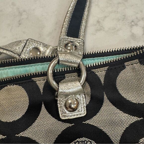 Coach Poppy Op Art Glam Tote – Style No. 15331 - Picture 13 of 14
